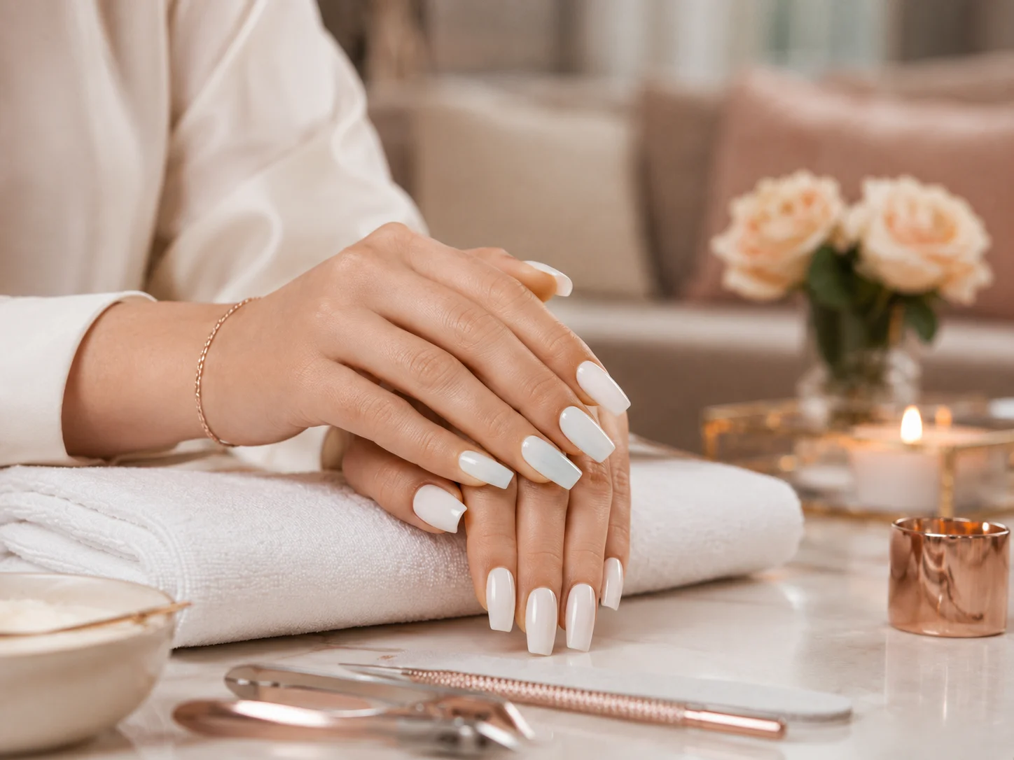 Acrylic nails portfolio photo